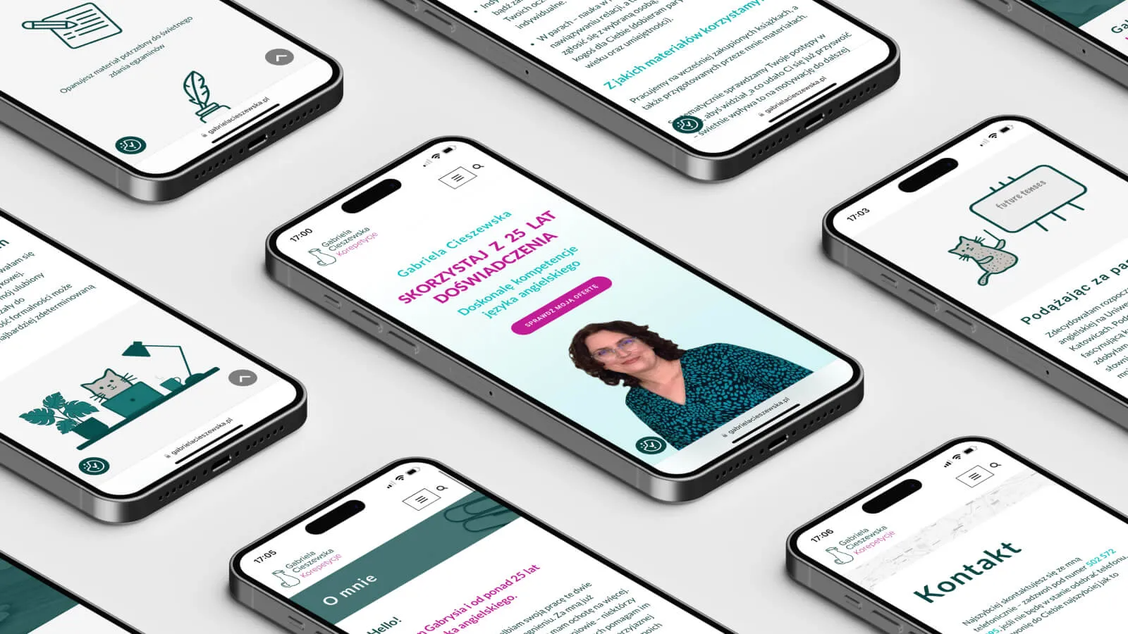 Wizualizacja projektu Gabriela Cieszewska Korepetcje